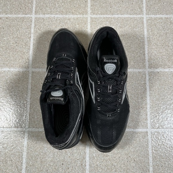 Reebok Easytone Black Athletic Walking Shoes Womens 9 Fitness Sneakers - Picture 5 of 7
